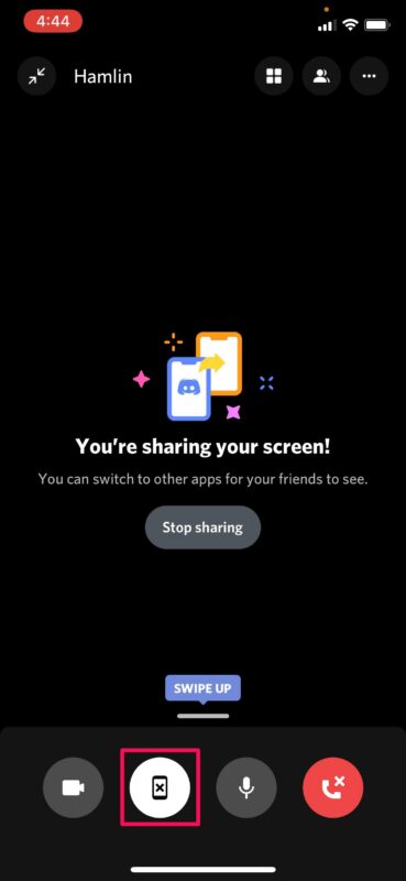 Comment utiliser le partage d'écran avec Discord sur iPhone et iPad