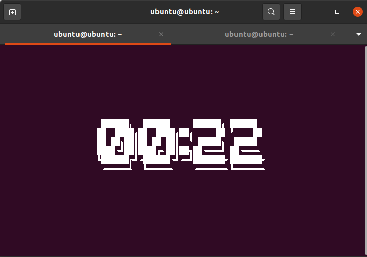 Application Countdown Timer pour Ubuntu