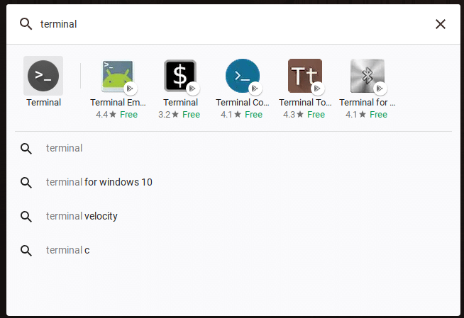 Installer le centre logiciel GNOME Chrome OS