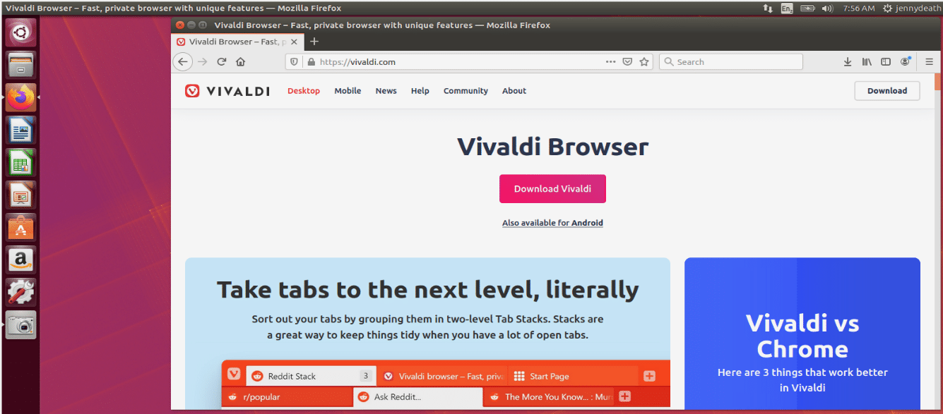 Comment installer Vivaldi sur Ubuntu