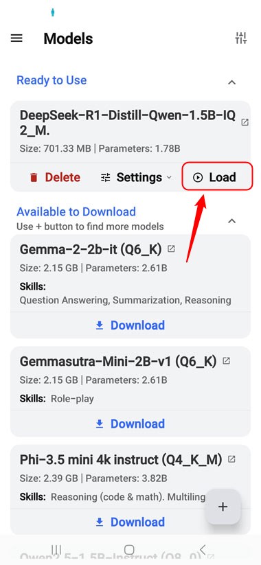 exécuter deepseek r1 localement sur le téléphone