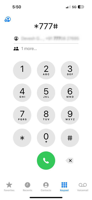 : Vérifiez le solde sur T-Mobile.