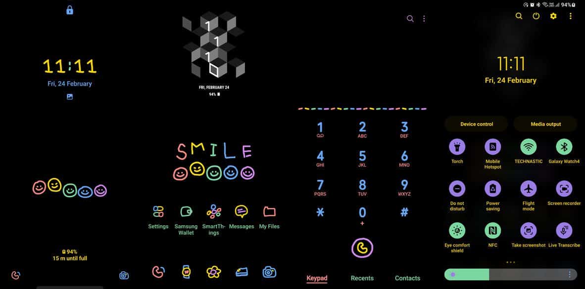 j'ai envie de sourire thème pour Samsung