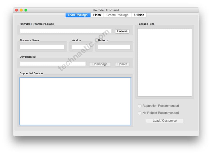 Flasher le firmware Samsung sur Mac en utilisant Heimdall